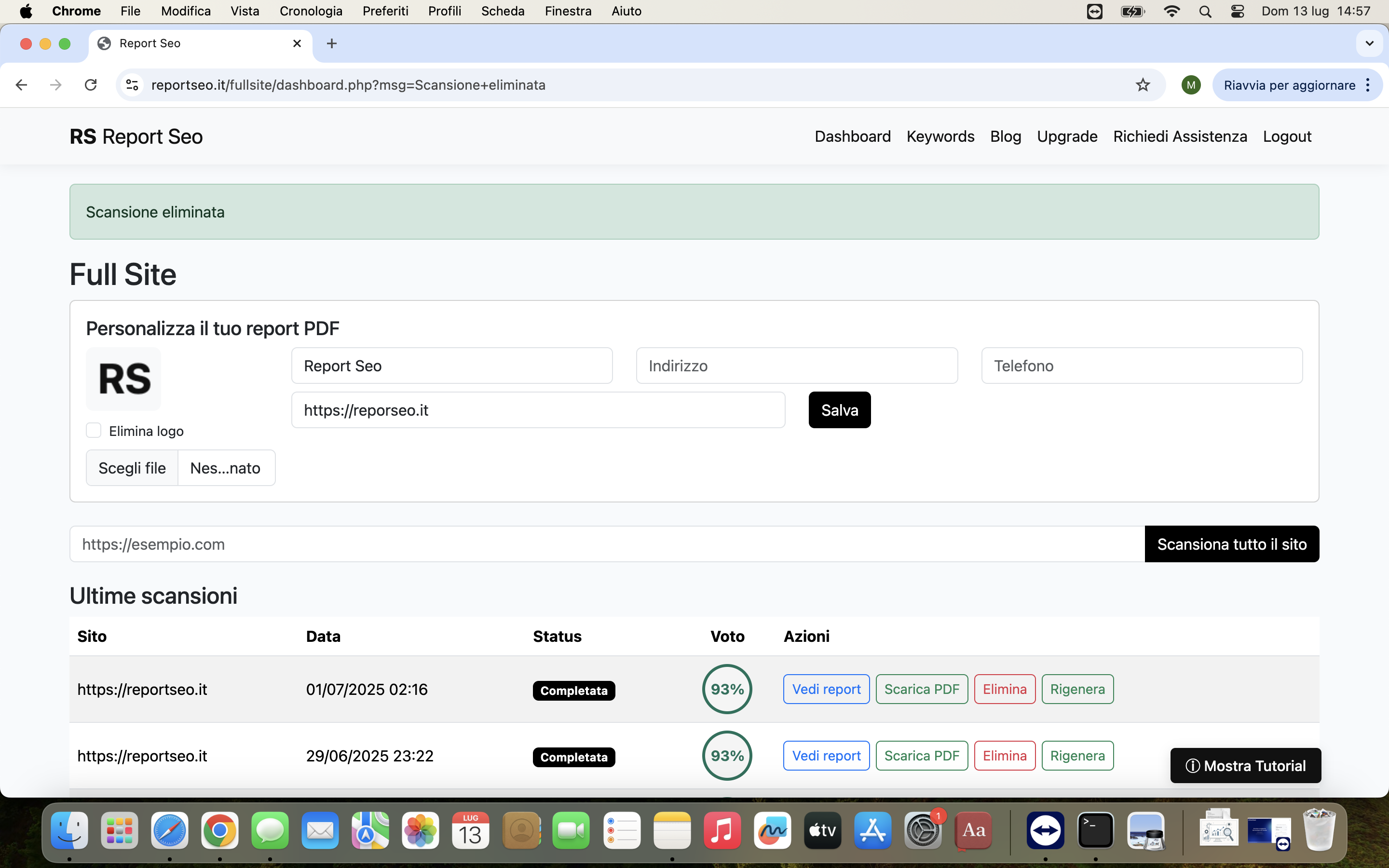 Analisi On-Page
